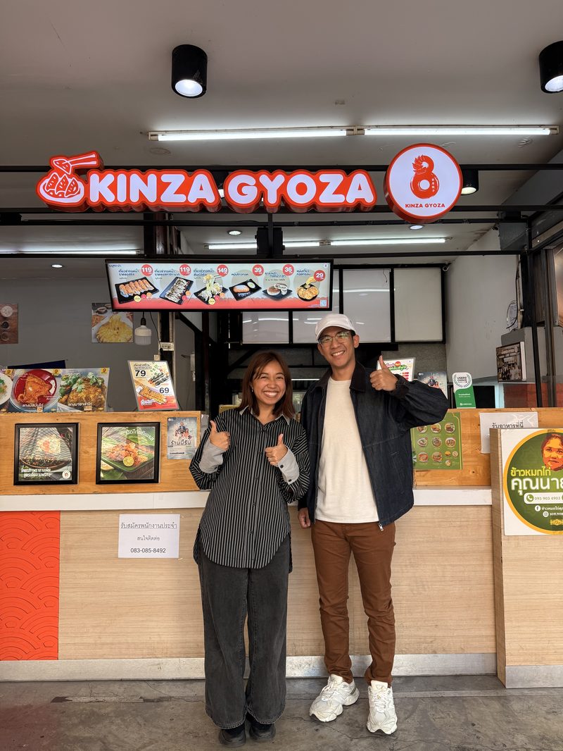 Kinza Gyoza with FoodBear